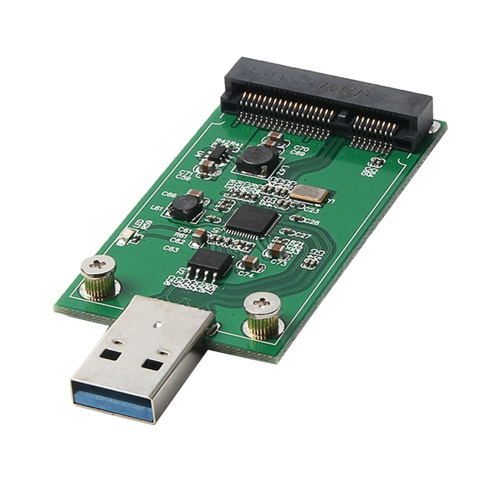 

mSATA SSD To USB 3.0 Adapter Card Solid State Drive Reader Converter
