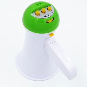 

5W Speech Foldable Play Music Travel Guide Mini Horn Teaching Handheld Megaphone Amplifier Loud Speaker Wireless Portable