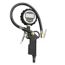 Цифровой Автомобильный манометр для измерения давления воздуха в шинах, светодиодный Манометр с подсветкой, манометр с ЖК-дисплеем