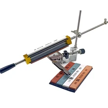 

Mini Portable Professional kitchen knife sharpener sharpening system fixed angle Edge pro sharpener with 4pcs whetstone