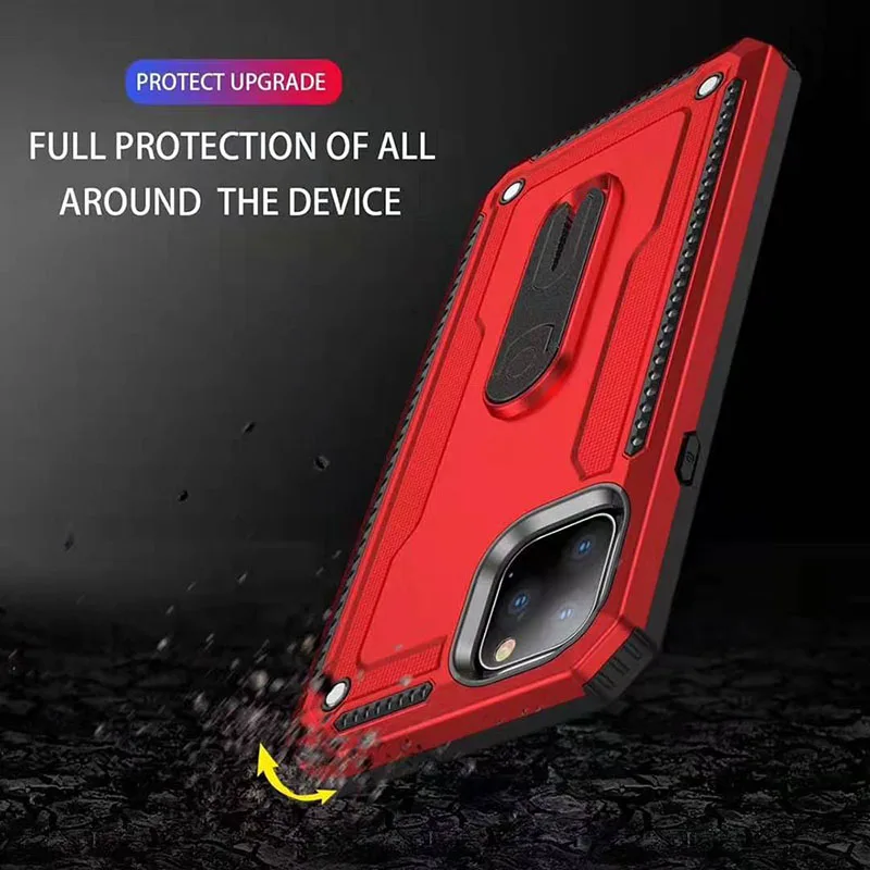 Ударопрочный чехол для телефона для iphone 11 Pro Max, чехол для iphone Xs Max Xr X 8 7 6s 6 Plus, автомобильный держатель, чехол