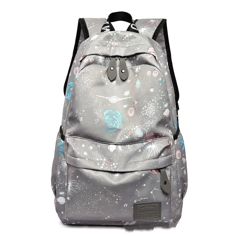 

Retro Harajuku Dream Stars Backpack Women Sweet Lady College Trends Fashion Student School Bag Harajuku Style Large Capacity