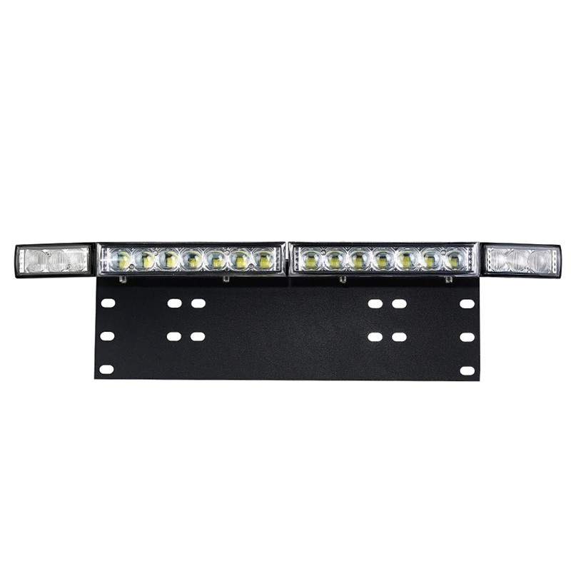 

Universal 5D Lens LED Light Bar Offroad with License Installation Bracket for Car SUV ATV Pickup 12/24V High Beam Headlight Bulb