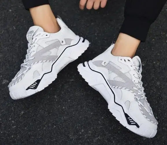 

FIUGGI Four Seasons Youth Fashion Trend Shoes Men Casual Ins Hot Sell Sneakers Men New Colorful Dad Shoes Male Big Size 38-45