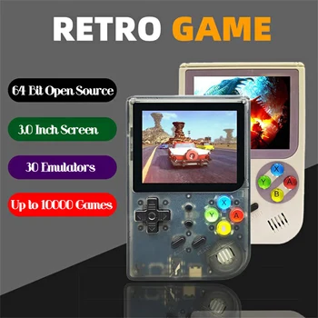 

RG-300 Mini Retro Handheld Game Console Player 3 inch Game Controller Support GBA SEGA MAME NES SFC NEOGEO Arcade Video TV AV