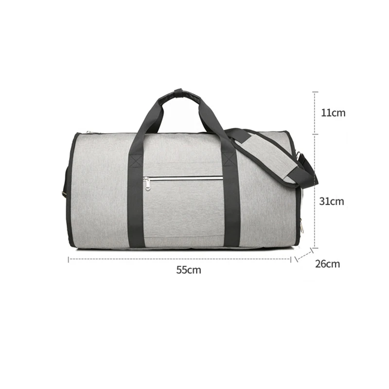 Aequeen многофункциональная большая емкость Мужская Дорожная сумка Водонепроницаемая спортивная сумка для путешествий костюм для хранения ручного багажа Сумка для обуви