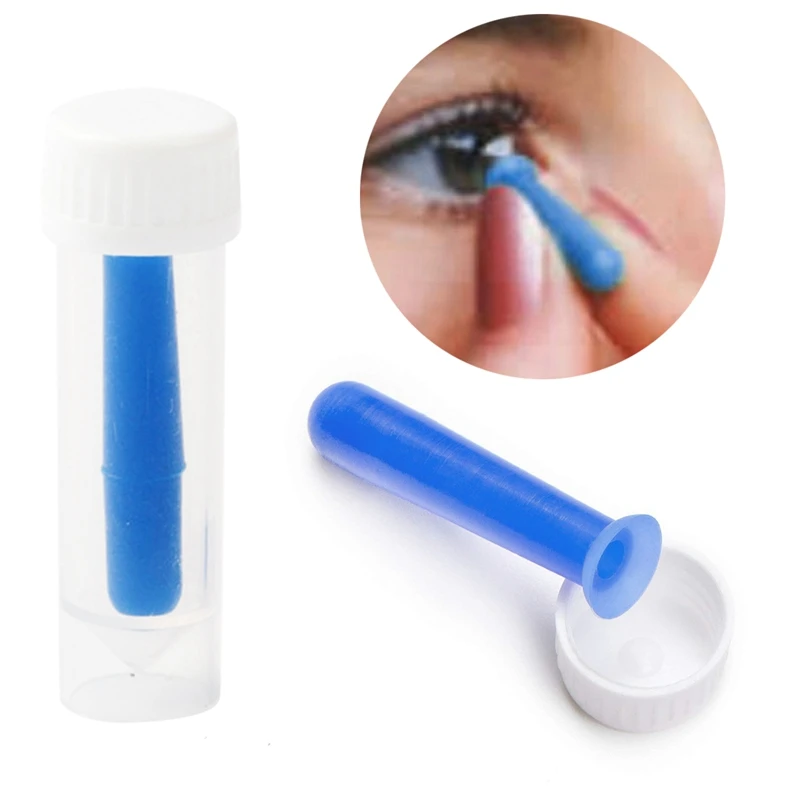 1pcs Hard Contact Lens Insertion & Removal Tool Lenses blue | Аксессуары для одежды