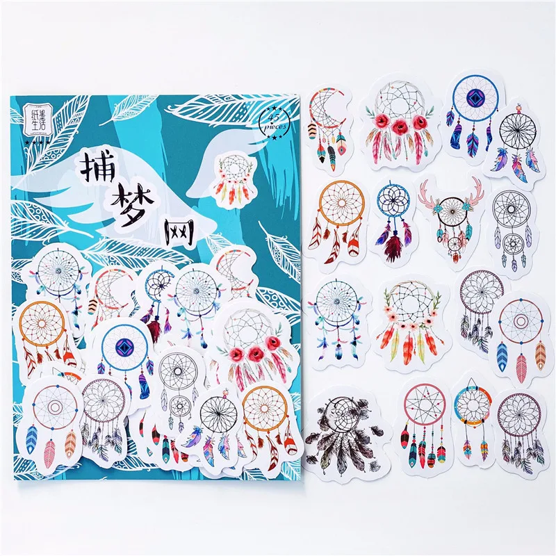 45 шт. и бумажные наклейки пакет мультфильм Повседневная жизнь граффити