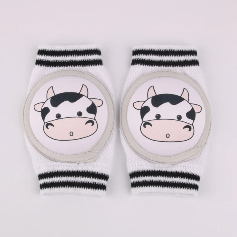 Kids Breathable Cute Letters Print Crawling Knee Protector Toddlers Baby Safety Mesh Knee Pads For Kids Infant leg Warmer - Цвет: 9