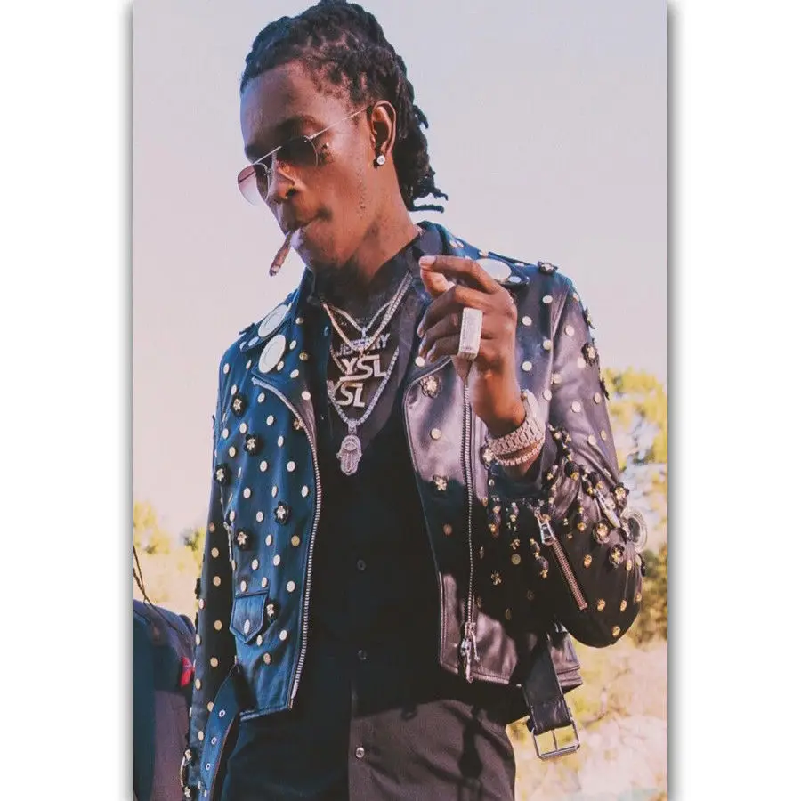 New Young Thug Safe Custom Rap Hip Hop-Silk Art Poster Wall Sicker Decoration Gift
