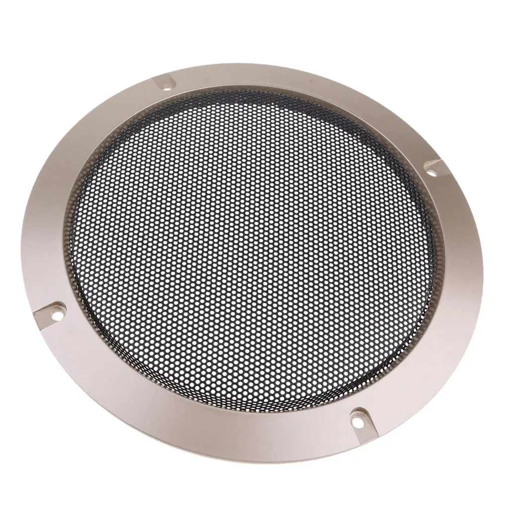 6.5 Inch Speaker Grills Cover Case With 4 Pcs Screws For Speaker