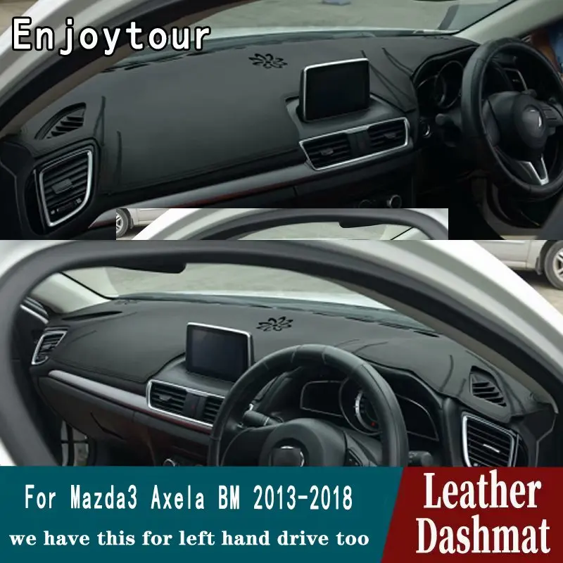 Кожаный коврик для приборной панели Mazda 3 MAZDA3 Axela 2014 2015 2016 2017 2018 2019| |