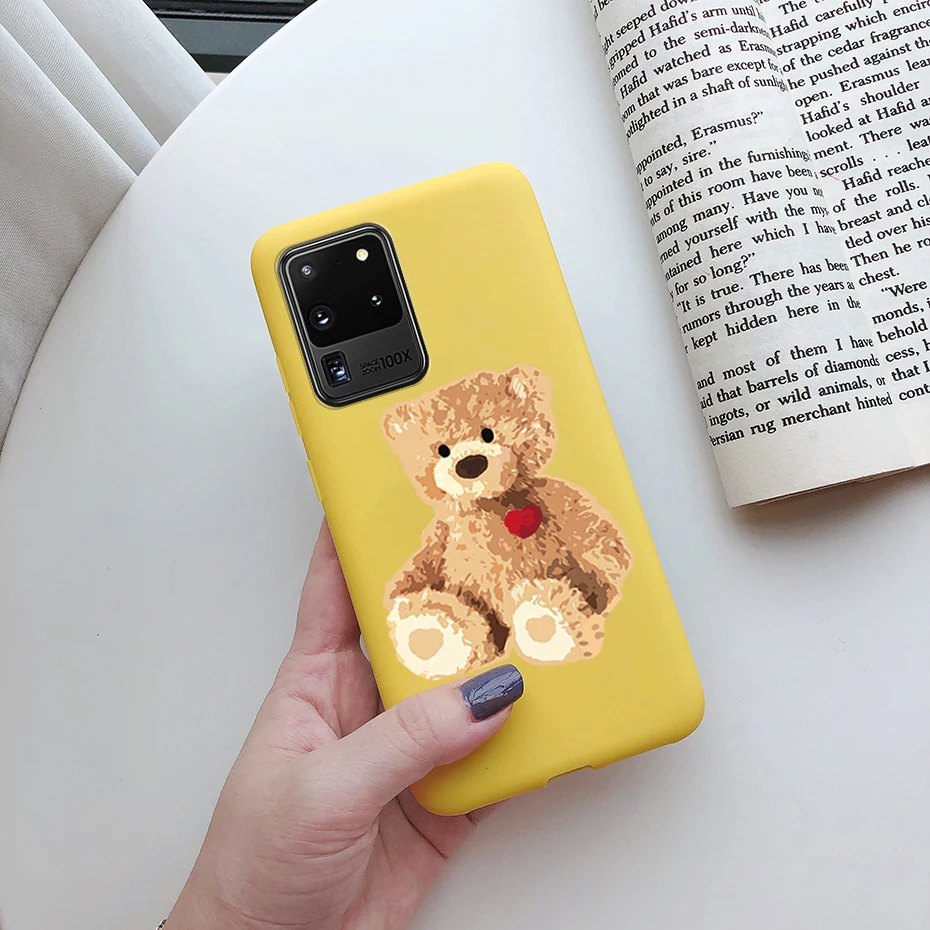 Silicone Painting Cute Soft Slim Phone Case Cover
