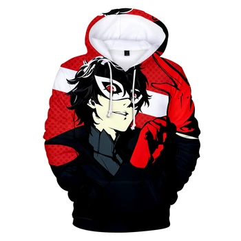 

New Goddess of Persons Persona5 Hoodies Sweatshirts 3D Print Boys/girls Long Sleeve Sweatshirts Hooded 3D Fashion Popular Coats