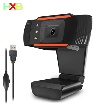 

HD PC Web Camera Gamer Webcam USB Video Recording With Sound-absorbing Microphone LED Focus Web Cam For Youtube Live Broadcast