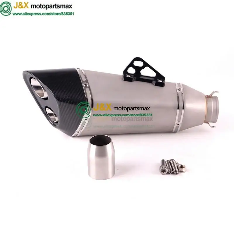 MT-03 MT03 R25 R3 глушитель для мотоцикла полная система контактная средняя труба+ выхлопная труба для Yamaha R25 R3- слипоны