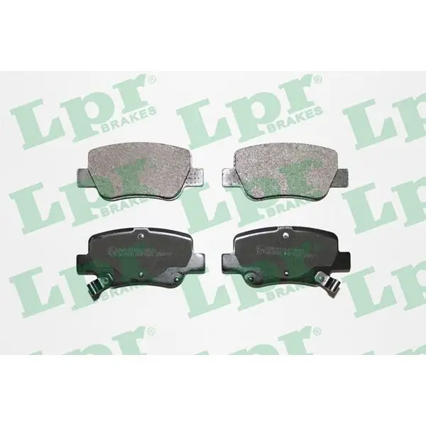 Колодки тормозные TOYOTA AVENSIS 09- задние LPR 05P1522