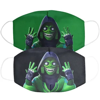 

Unisex Mouth Mask Adult Kids Cartoon Face Cover Half Breathable Warm Cotton Windproof Anti-Dust Anti Pollution Reusable Masks