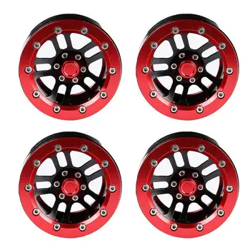

RCtown Metal Alloy 1.9 Beadlock Wheel Rims for 1:10 RC Crawler Axial SCX10 AXI03007 90046 Traxxas TRX4 Redcat GEN8