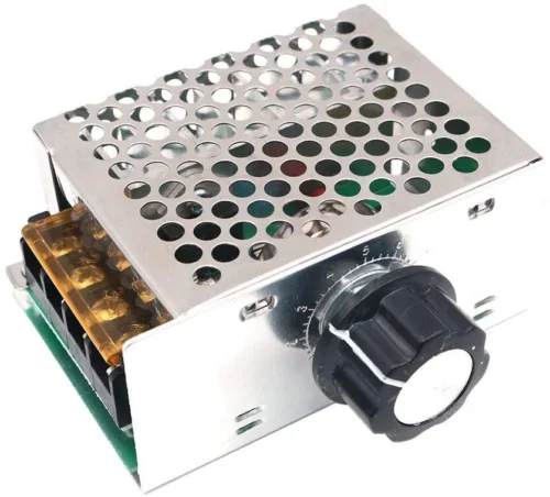AC 4000W 220V SCR Voltage Regulator Dimmer Electric Motor Speed Controller Electronic Led Thermostat | Обустройство дома