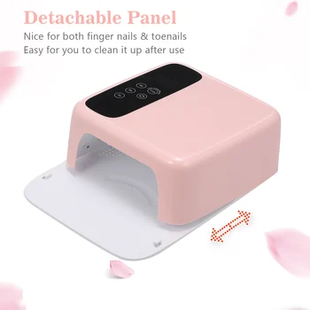 

72W LED Nail Lamp for Manicure Nail Dryer Machine UV Lamp For Curing UV Gel Nail Polish With Motion sensing LCD Display