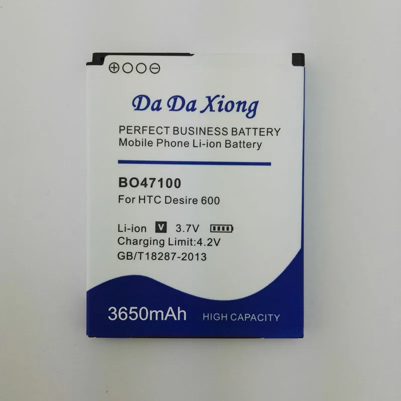 3650mAh BO47100 литий-ионный аккумулятор для телефона htc Desire 600 609d 606w 608t 500 T528 запасная батарея