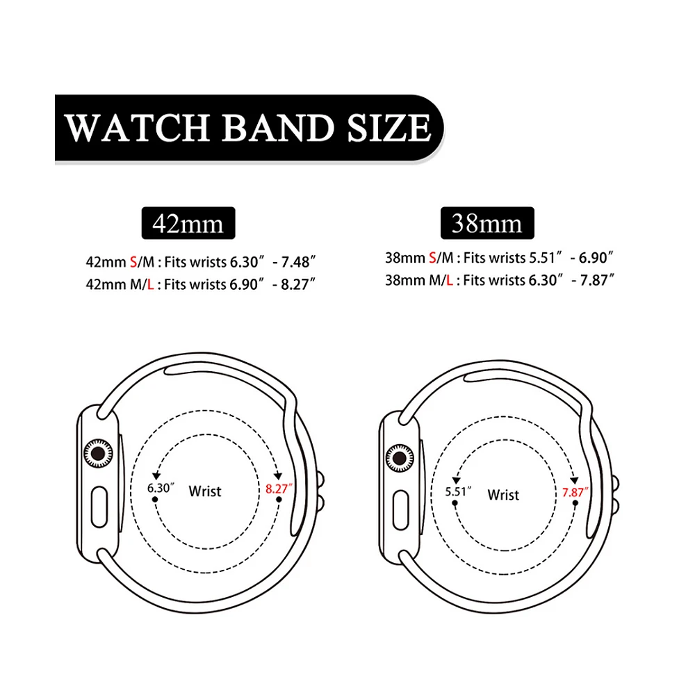 Мягкий силиконовый сменный спортивный ремешок для Apple Watch Series1 2 38 мм 42 мм браслет на запястье ремешок для iWatch Sports Edition