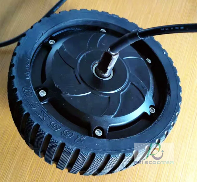 6 inch 6.5 inch BLDC scooter ebike hub motor with hall sensors and