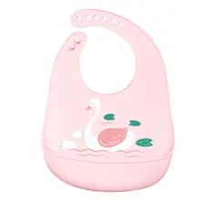 Регулируемые Слюнявчики для малышей с героями мультфильмов; Слюнявчики для кормления; Детские Водонепроницаемые Силиконовые Слюнявчики; K4UE