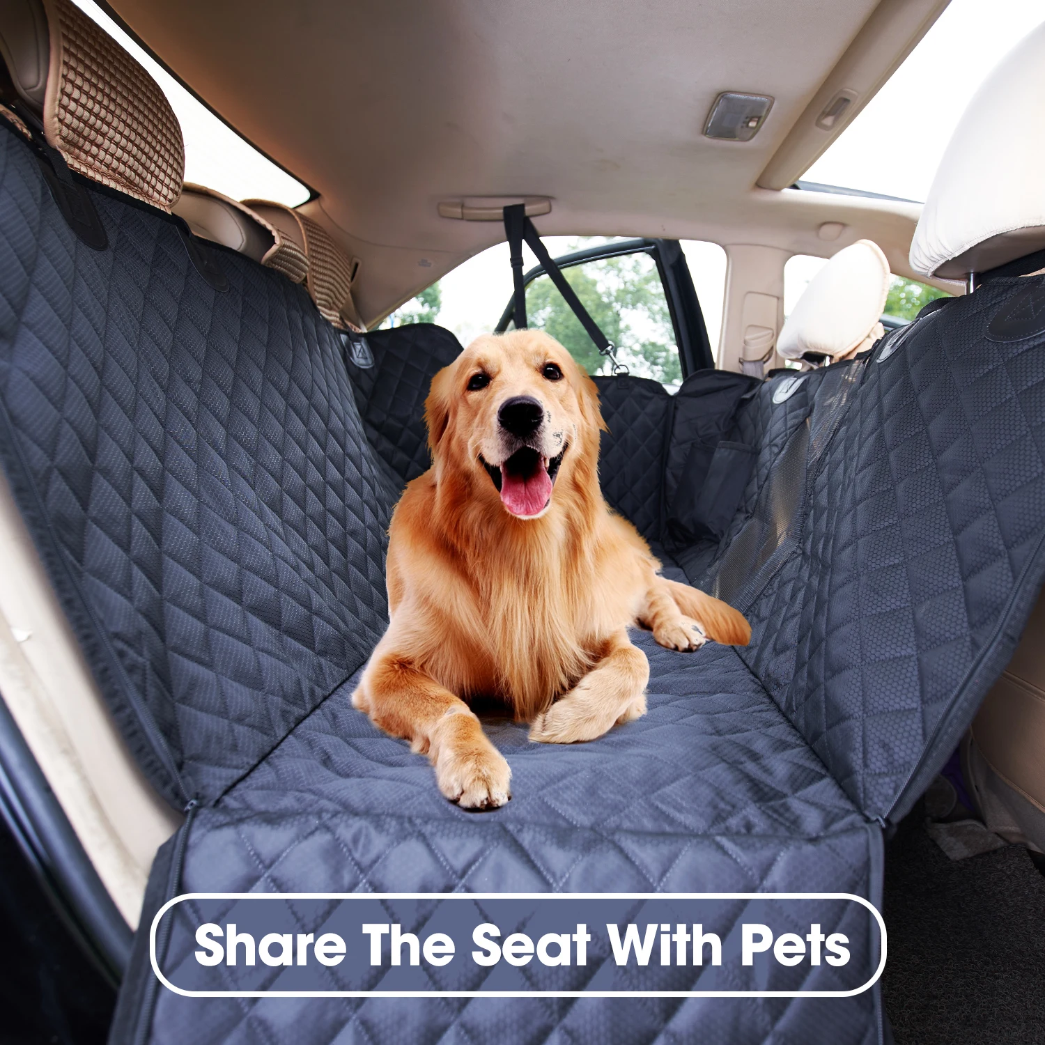 Juste de siège de voiture imperméable pour chien, matelas de transport pour  animaux de compagnie, protecteur de siège arrière, Polymères, hamac de  voiture, petits et grands chiens, chiot, Electrolux - AliExpress