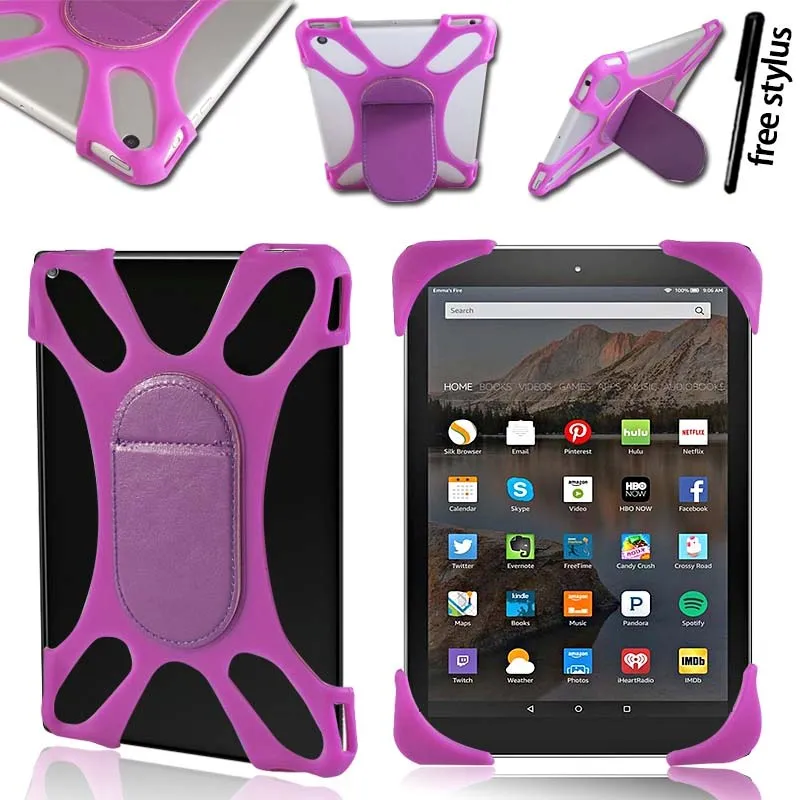 KK & LL для Amazon Fire 7 (5/7th/9th Generation 2015 2017 2019 Release) противоударный силиконовый чехол