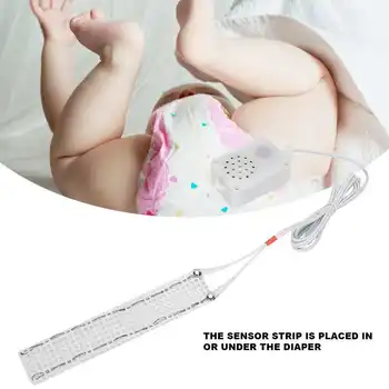 

Electric Bedwetting Alarm Reusable Bedwetting Sensor for Baby Infants Toddler Elderly for Elderly Disabled wet reminder Sleeping