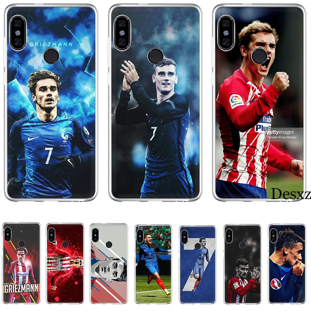 

Mobile Phone Case for Xiaomi mi 6 8 A2 Lite A1 5X 6X F1 9 9SE SE MAX 3 A3 CC9 CC9E 9T Mix 2S Cover BinFul Antoine Griezmann