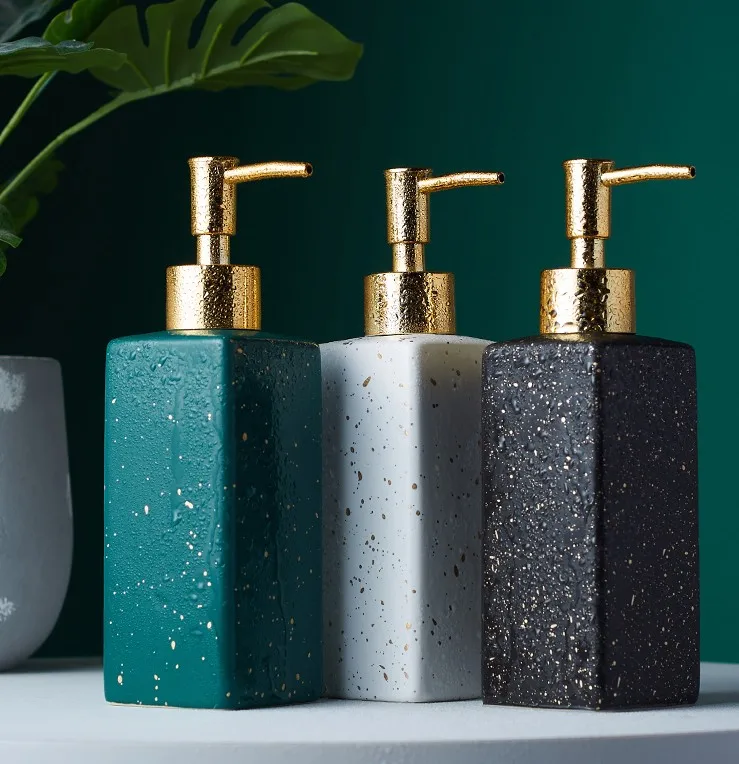 350ml Ceramic Soap Dispenser Hand Sanitizer Bottle Nordic Round Bathroom Accessories Toilet Lotion Bottle Shower Gel Bottle 350ml Ceramic Soap Dispenser Hand Sanitizer Bottle Nordic Round Bathroom Accessories Toilet Lotion Bottle Shower Gel Bottle