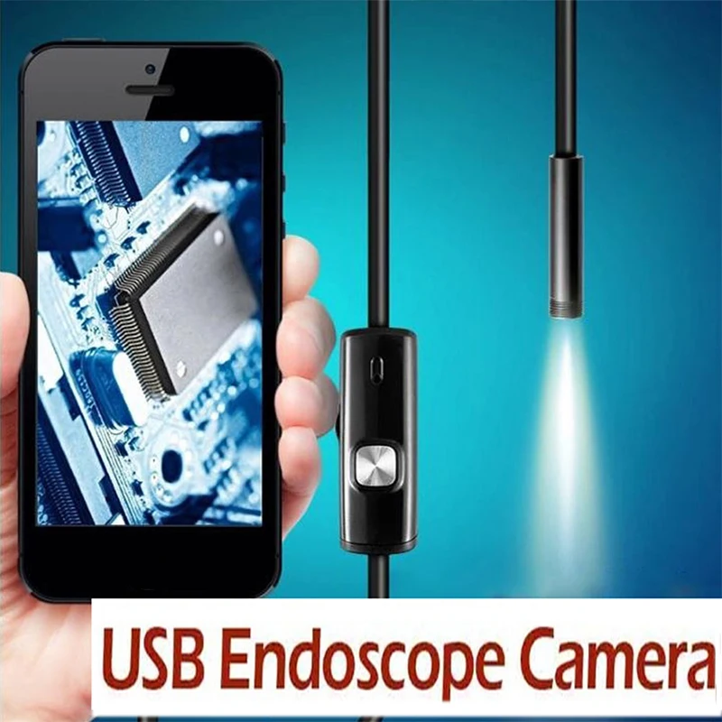 Endoscope Camera Flexible Endoscope Multifunctional Universal 3.5M 7MM