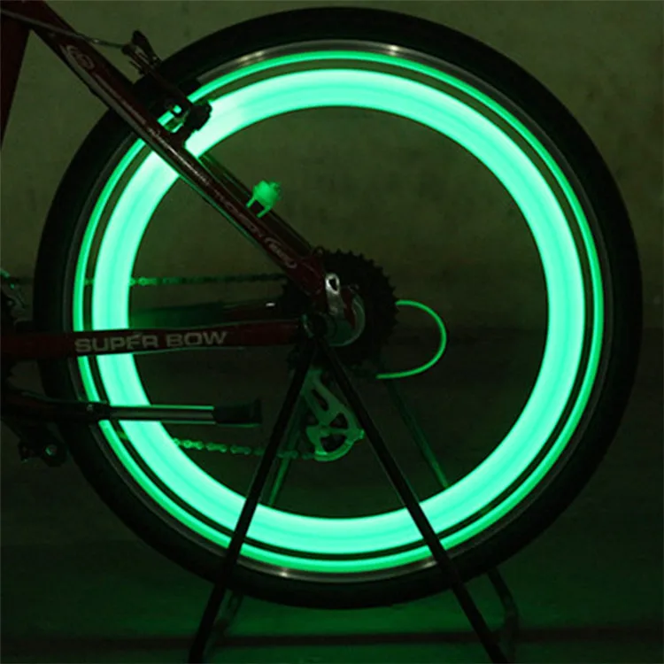 Excellent Bicycle Spokes Light With Battery Mountain Bike Led Light Safety Bike Wheel Lights Three Mode Bicycle Flash Lights Cycling Parts 9