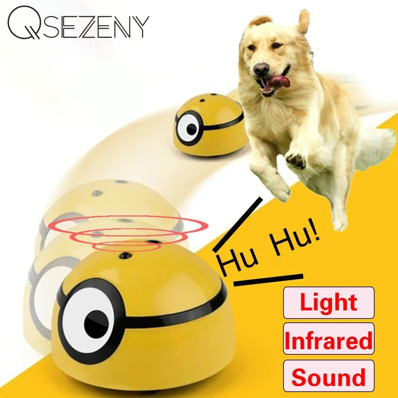 Toy Pet-Supplies-Accessories Walk-Interactive-Toys Infrared-Sensor Intelligent Cat Rabbit