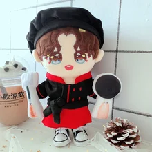 

20 Cm Plush Toy Clothing Toy Baby Wear Doll Clothes Chef's Clothing Set Apron Pot Shovel Accessories Christmas Gifts