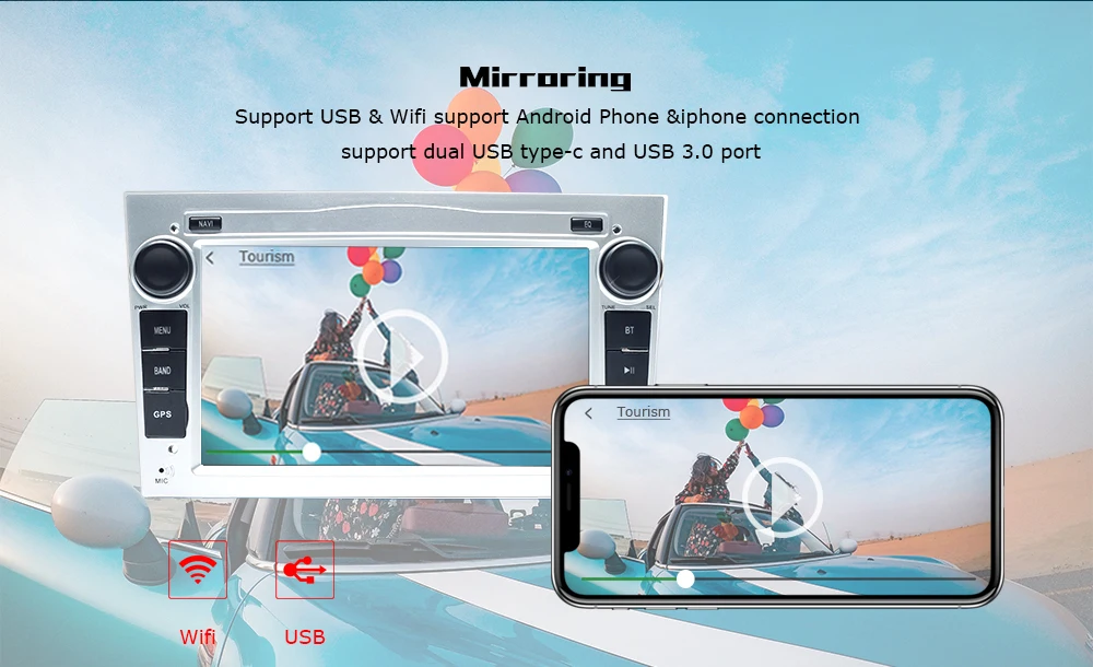 2Din Android9.0 автомобильный без dvd-плеера для Opel Vectra C Zafira B Corsa D C Astra H G J Meriva Vivaro Мультимедиа Радио gps навигация