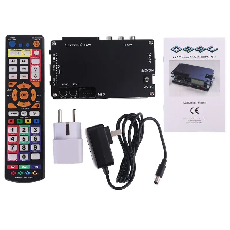 OSSC Converter Kit for Retro Game Console Set R9JA