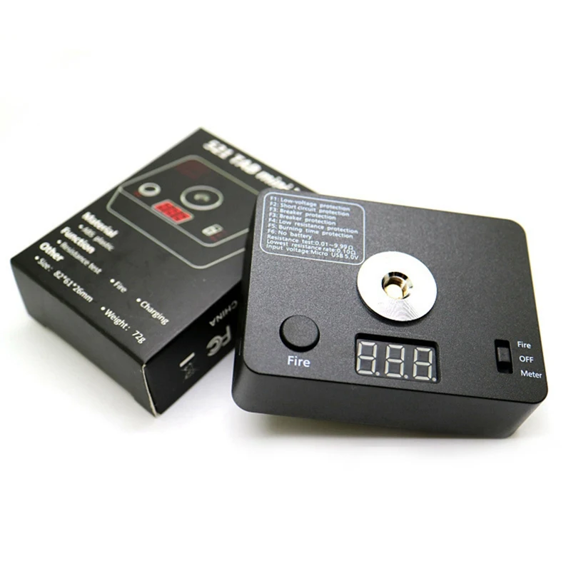 

Digital 521 Tab Mini V3 Digital Ohm Meter Reader Wire Coil DIY Tool For RBA RDA Atomizer E Cigarette Accessory