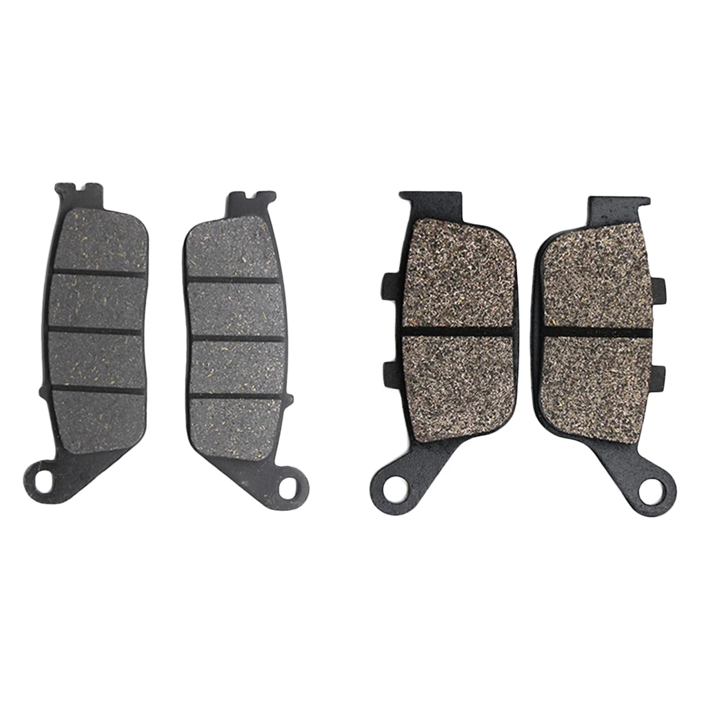 Semi-Metallic Front Disc Brake Pad Set with Wear Sensor for Motorcycle