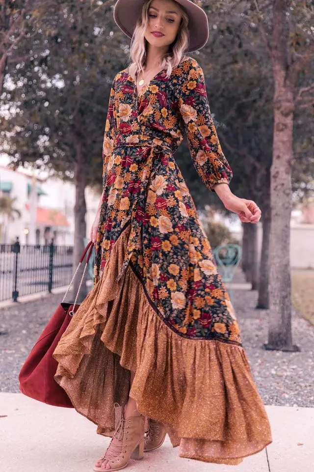 2022 Autumn New Floor Length Dress 