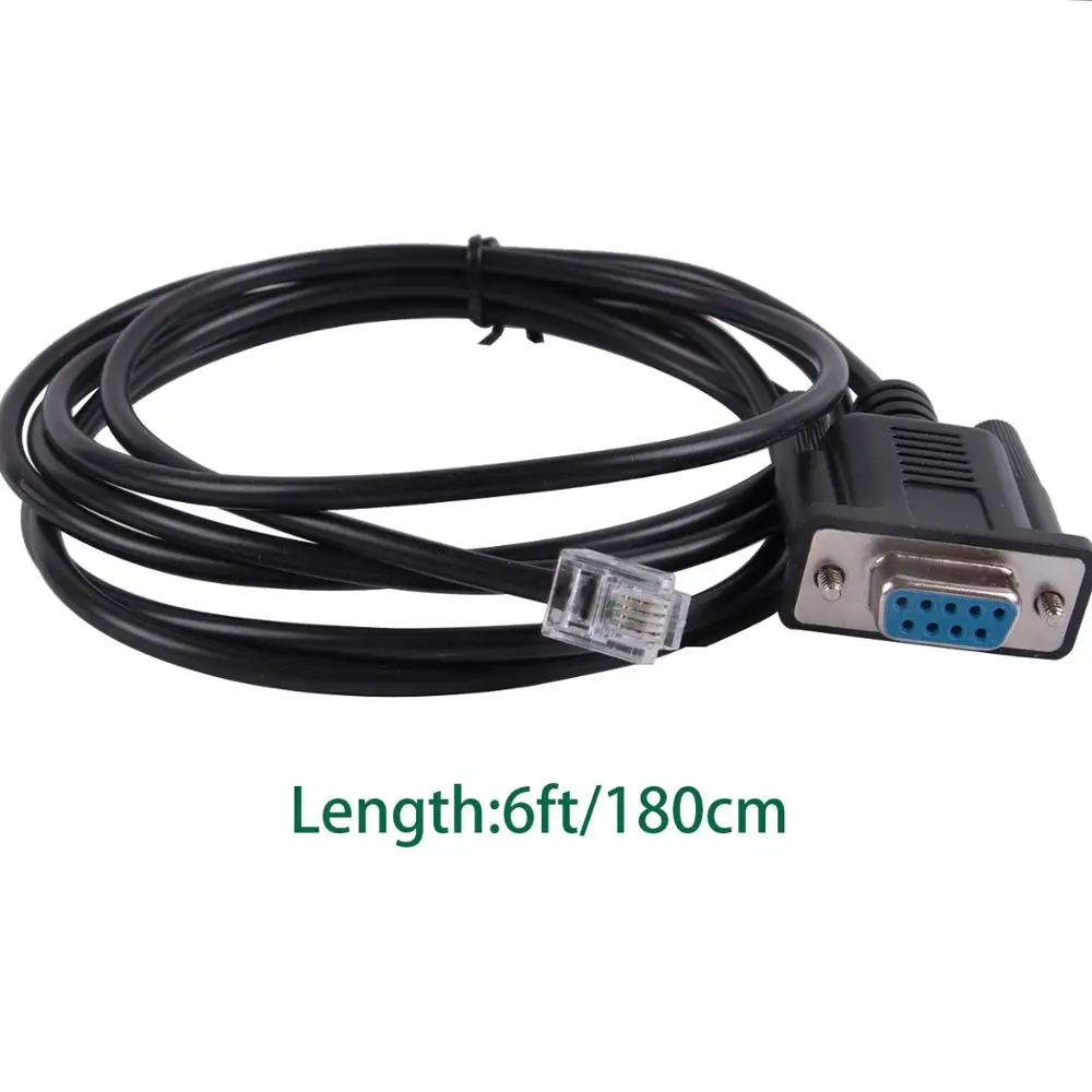 APC PDU용 직렬 어댑터 케이블, DB9 to RJ11, RJ12, RS232, 940-0144A