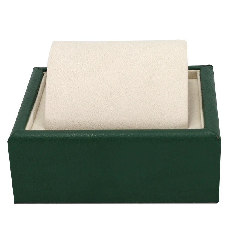 

Square Jewelry Watch Case Display Gift Box with Pillow Cushion New