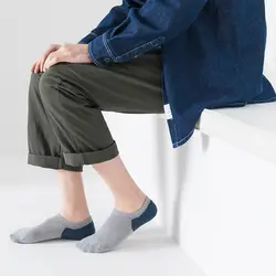 Подарки для мужчин, носки-башмачки, мужские носки, неглубокие невидимые летние носки, тонкие носки, низкие корейские хлопковые носки для