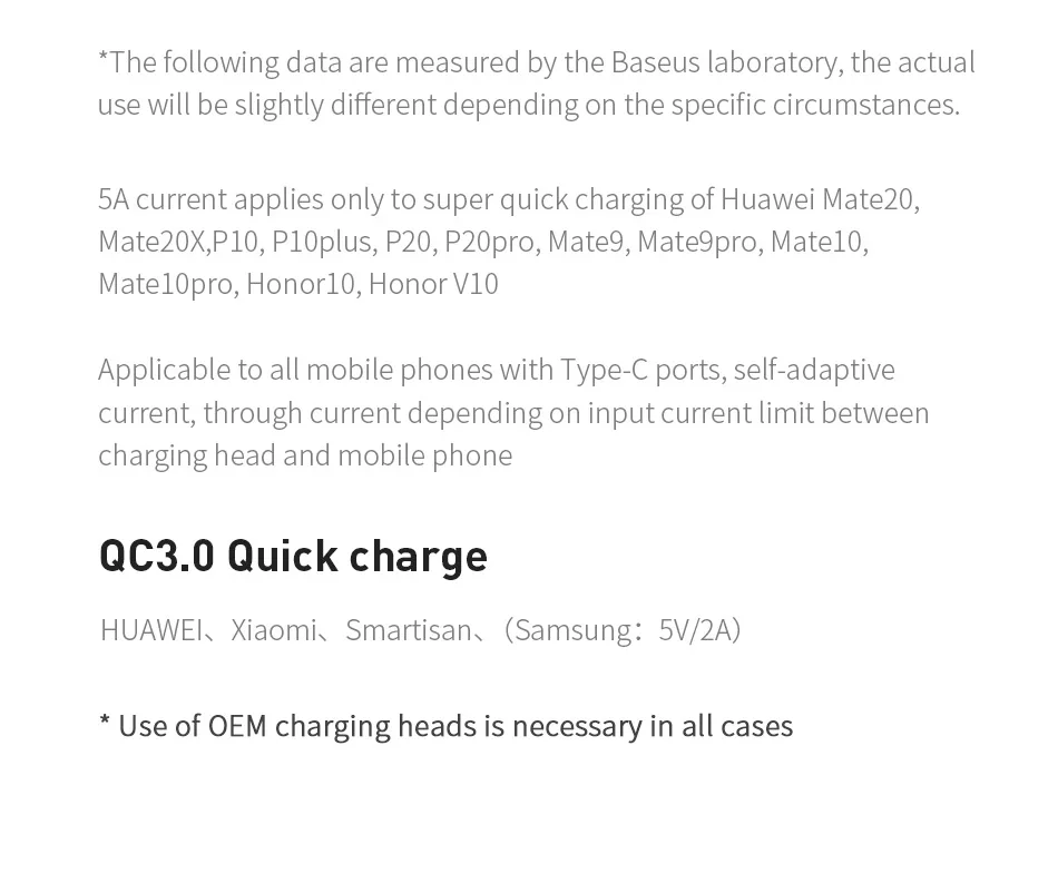 Baseus usb type c кабель короткий 20 см 5A Быстрая зарядка данных для huawei P20 P30 mate 20 usb c кабель для samsung s8 s9 xiaomi Android