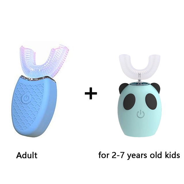 Electric Toothbrush VIP Link 360 Degree Automatic Toothbrush Cute Children Sonic Tooth Brush USB rechargeable