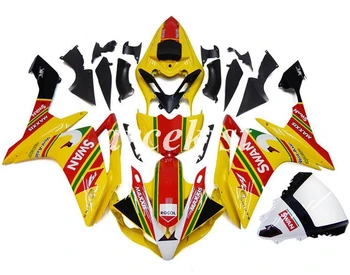 

4 Free Gifts New ABS Motorcycle Injection Moold Fairings Fit For Yamaha YZF R1 2007 2008 07 08 bodywork set custom Yellow
