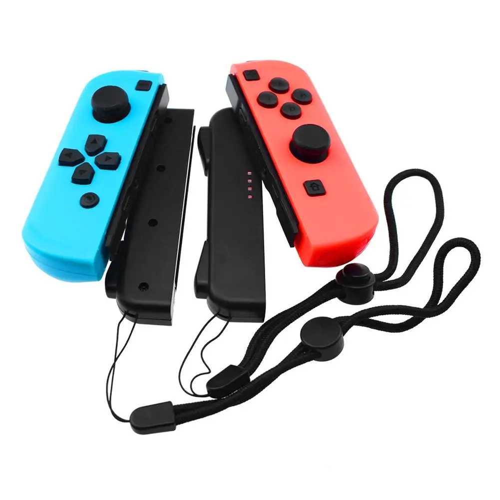 Высокое качество игровые контроллеры с ручкой Bluetooth контроллер пара с ручками для Joy-Con